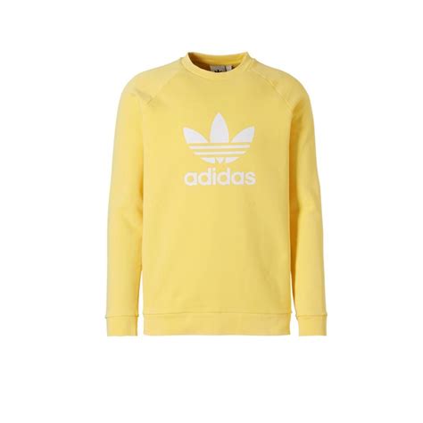 adidas geel trui|Sweaters .